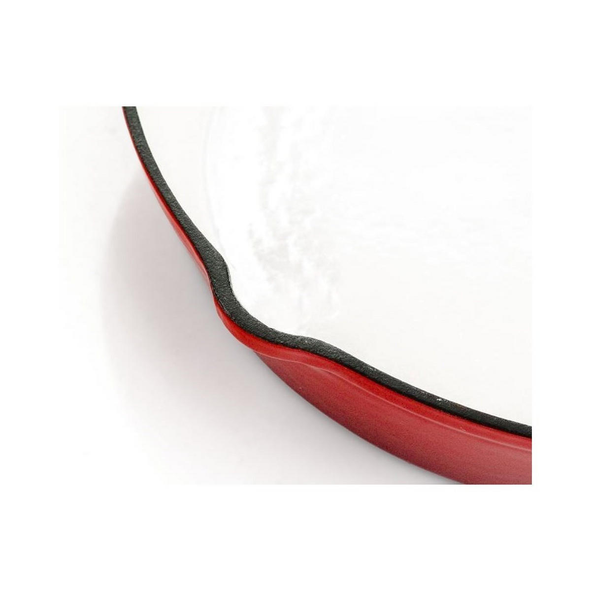 PFANNE Rot 25/25/4.5 cm KH2262 - Rot, Metall (25cm) - Kinghoff 