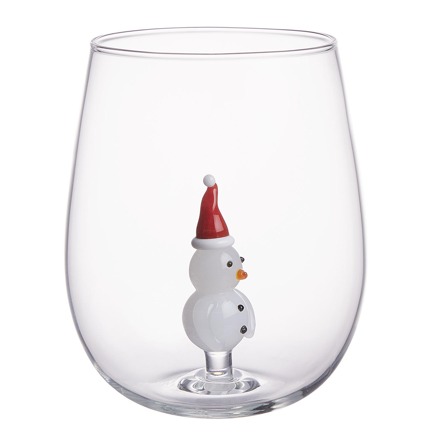 TRINKGLAS Merry & Joy Schneemann - Transparent, Glas (0.45L) - Butlers