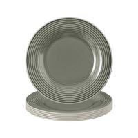 BROTTELLER Beat Color Glaze Perlgrau ø 17 cm 6er Set - Grau, Keramik (17cm) - Seltmann Weiden