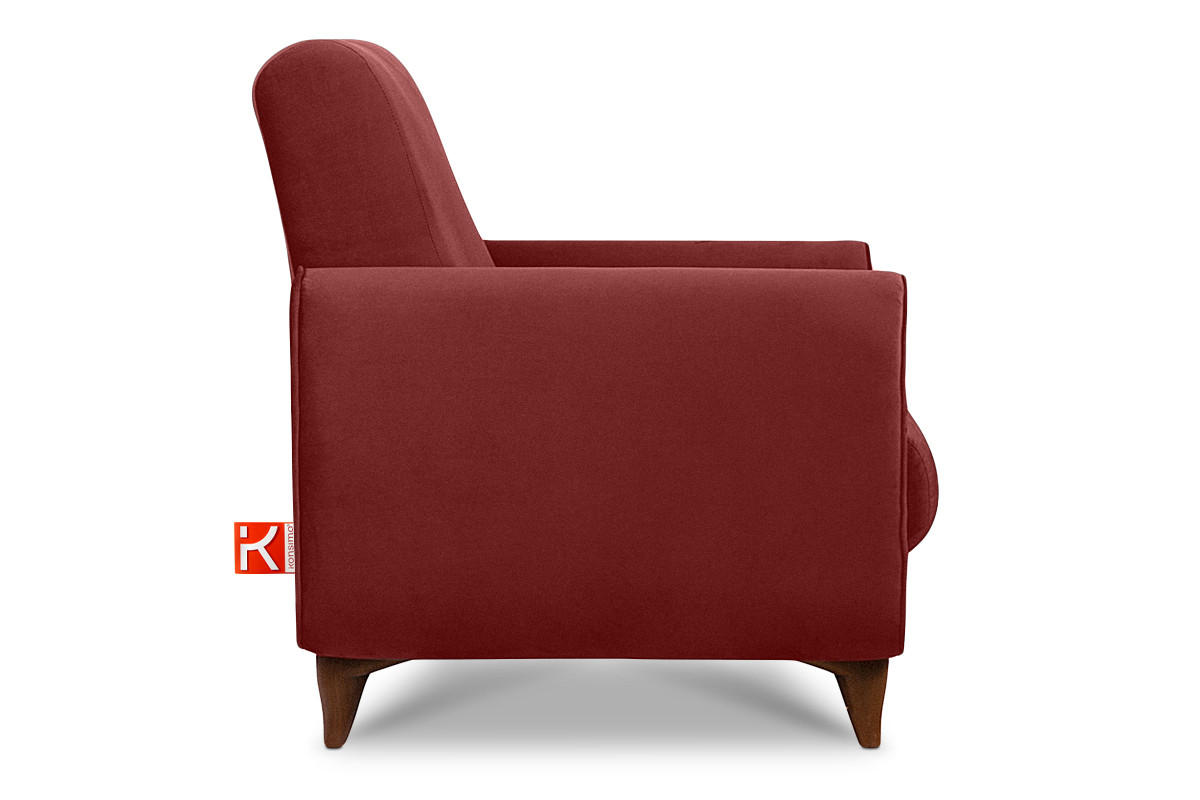 SESSEL GUSTAVO mit Armlehnen, braun - Dunkelbraun/Braun, Holz/Holzwerkstoff (83/95/92cm) - KONSIMO®