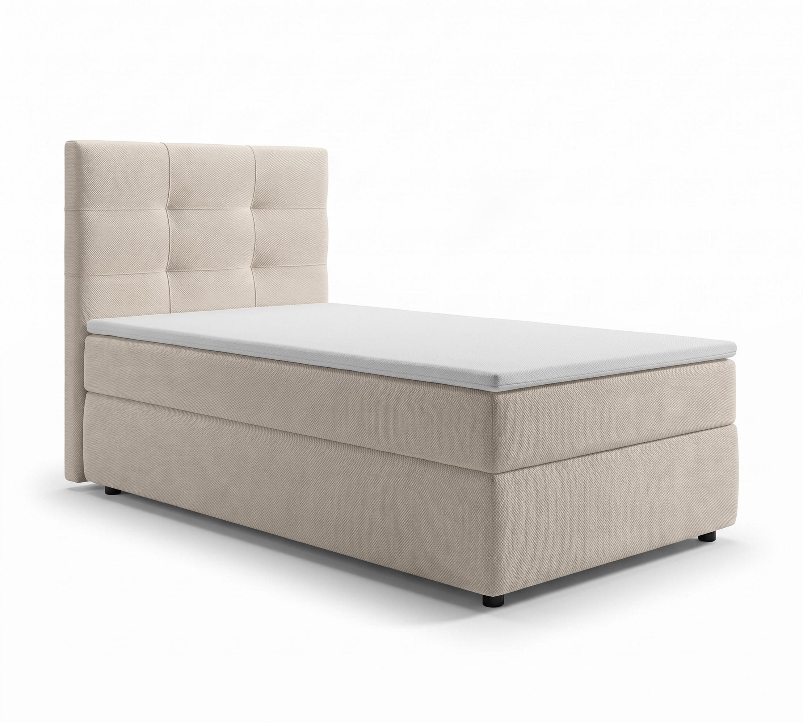 AX Living Boxbett Beige 80x200 cm