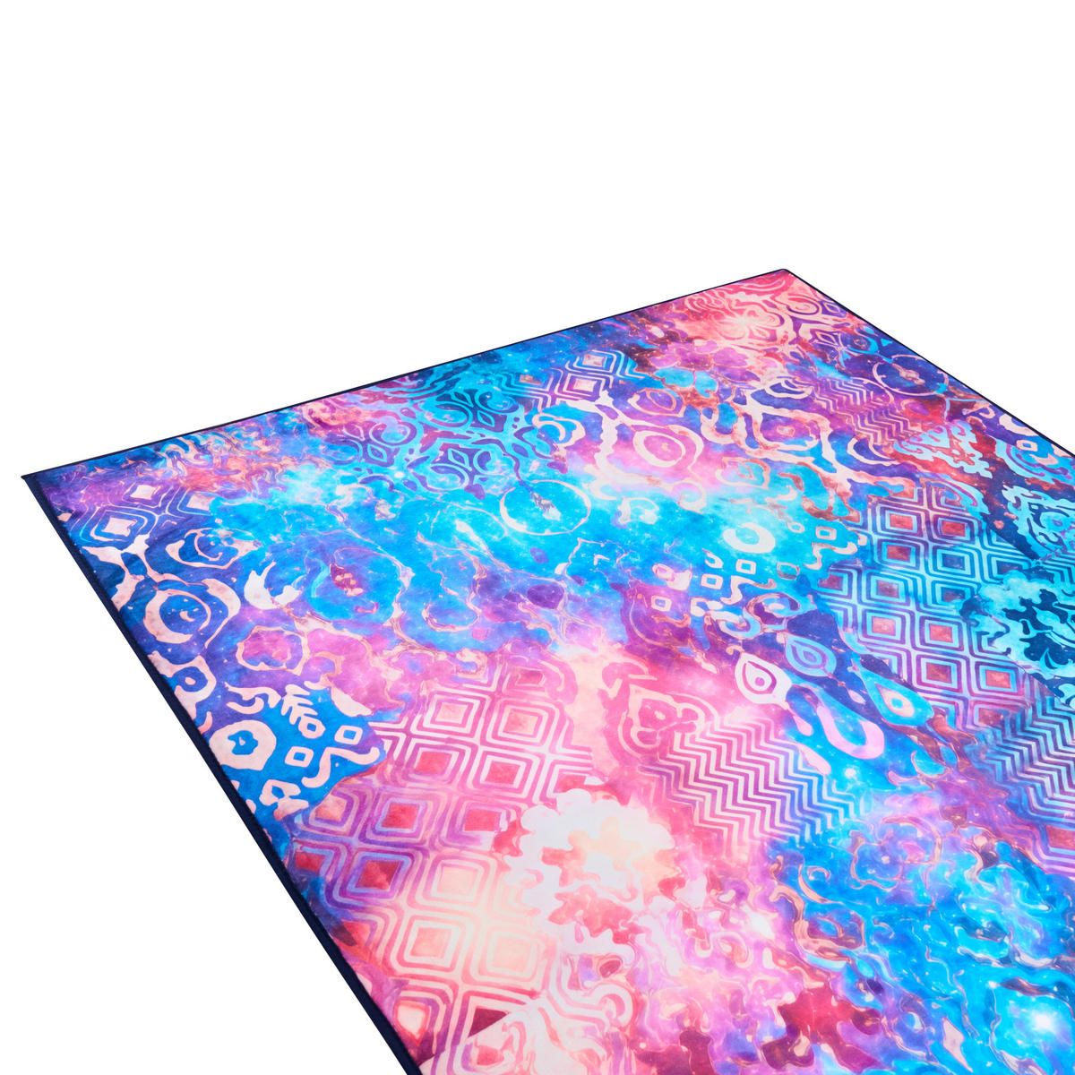 KOBEREC Barevný 140/200 cm Orvella - různobarevná, textil (140/200cm) - Beliani