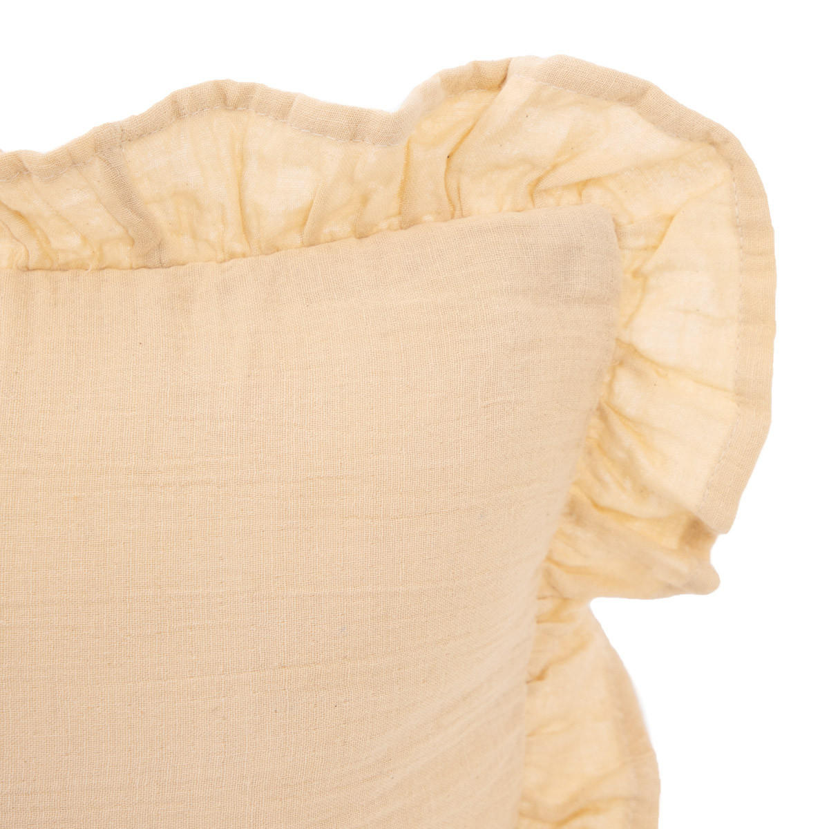 KOPFKISSENBEZUG Elin beige 45/45 cm - Beige, Textil (45/45cm) - Homla