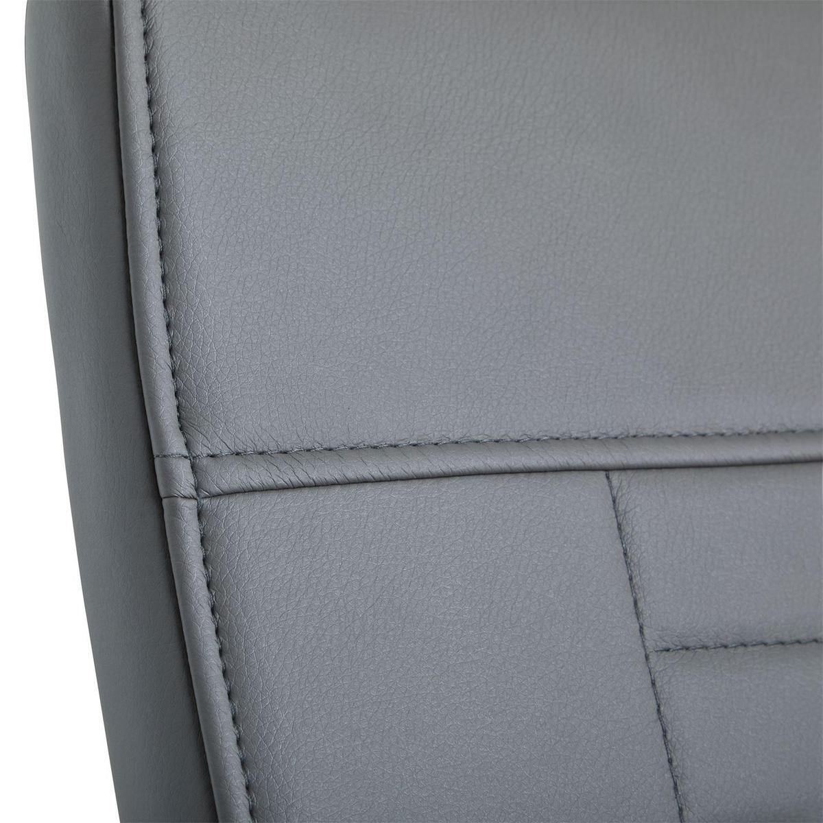 ESSZIMMERSTUHL LOANO 4ER-SET - Dunkelgrau, Textil (42/98/60cm) - CARO-Möbel