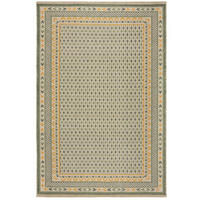 JUTETEPPICH CAM, im Boho-Stil, Grün-Gelb, 120 x 170 cm - Grün, Textil (120/170cm) - KADIMA DESIGN