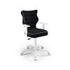 JUGENDSTUHL Duo - Schwarz/Weiß, Textil (64/103/64cm) - RAUMHIRSCH FURNITURE