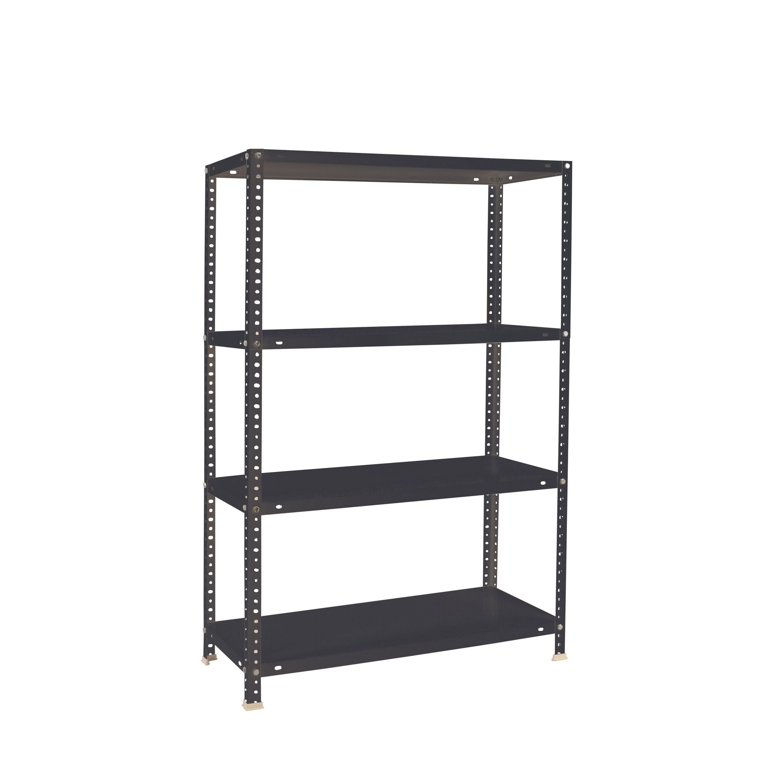 SCHRAUBREGAL PANDA MID | HxBxT 150x80x50cm | Fachlast 100kg | Anthrazit - Anthrazit, Metall (80/150/50cm) - PROREGAL
