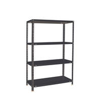 SCHRAUBREGAL PANDA MID | HxBxT 150x110x50cm | Fachlast 90kg | Anthrazit - Anthrazit, Metall (110/150/50cm) - PROREGAL
