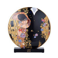 VASE Klimt - Der Kuss / Der Lebensbaum, Porzellan, H 33.5 cm - Multicolor, Keramik (33.5cm) - Goebel