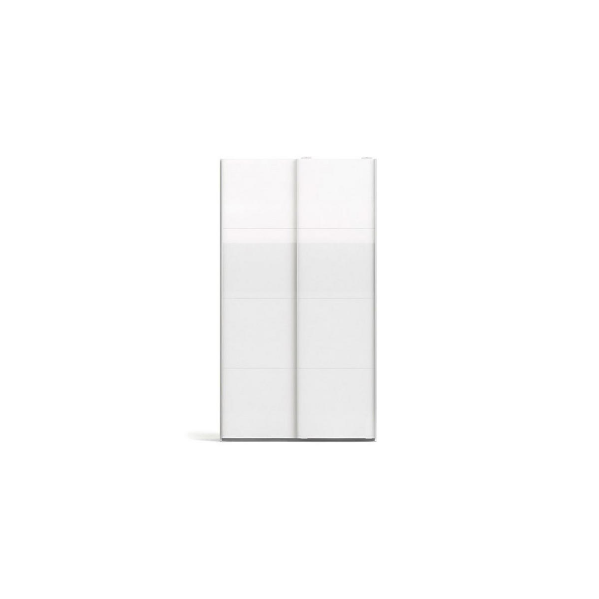 GARDEROBENSCHRANK weiß - Weiß, Holzwerkstoff (122/220/62cm) - ebuy24