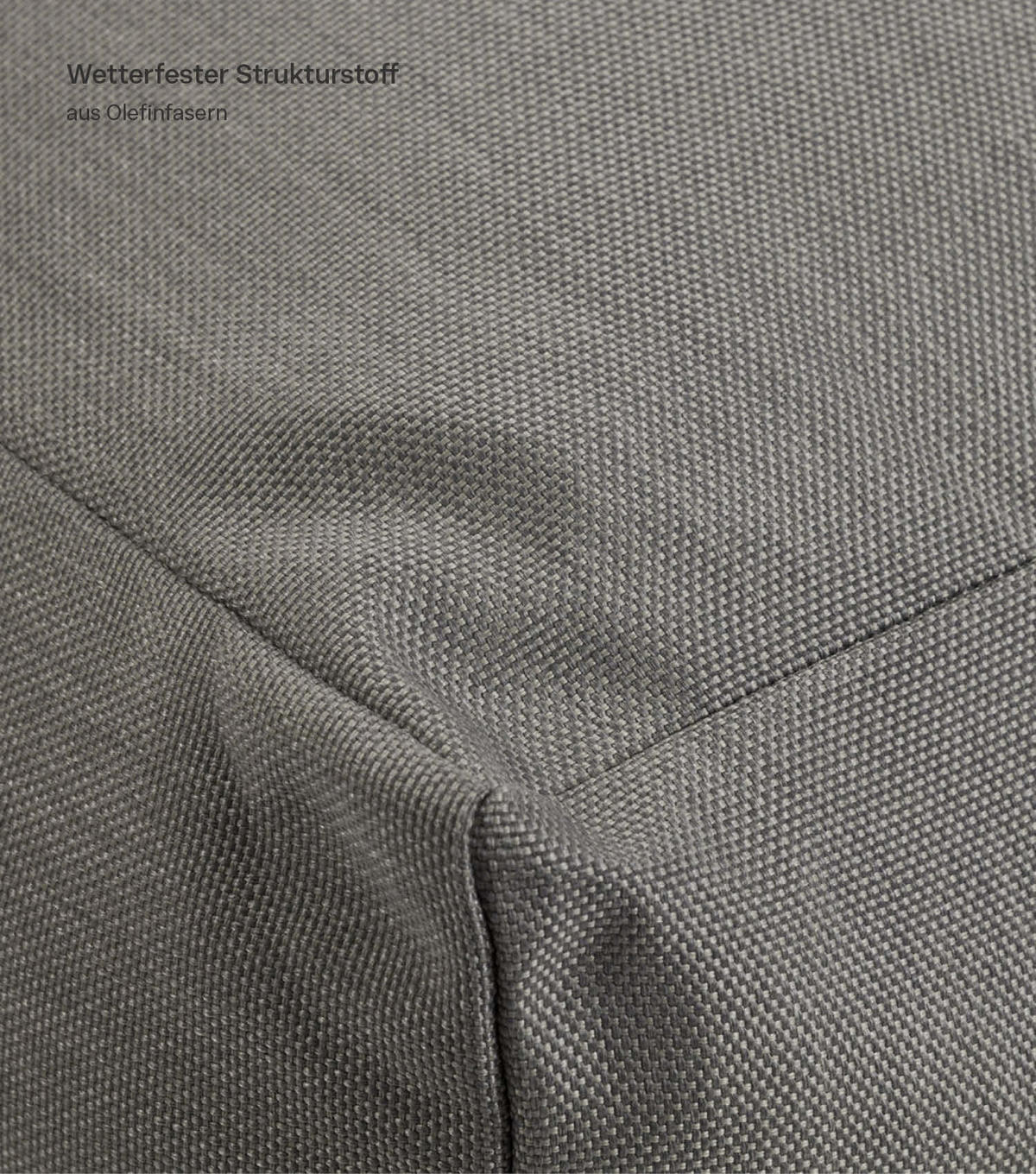 SITZSACK Der Summerdream - Schwarz/Grau, Textil (65/80/75cm) - Mokebo