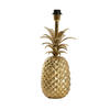 LAMPENFUSS Ananas Gold Ø20/42 cm - Goldfarben, Metall (20/19/42cm) - Light & Living