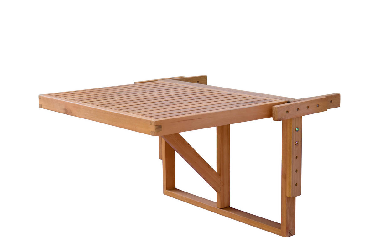 BALKONTISCH Picknick - Braun, Holz (65/64/52cm) - Sedex