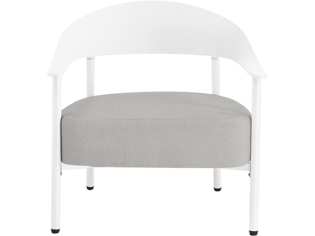 GARTENSESSEL céora weiss - Weiß, Metall (73/76/69cm) - Habitat Garten