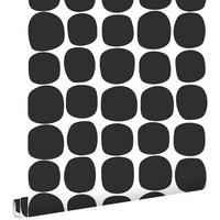 TAPETE grafisches Motiv 53 cm x 10.05 m - Schwarz, Papier (53/1000cm) - ESTAhome