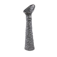 VASE Shennen Grau 16/12.5/51.5cm - Grau, Keramik (51.5cm) - PTMD Collection