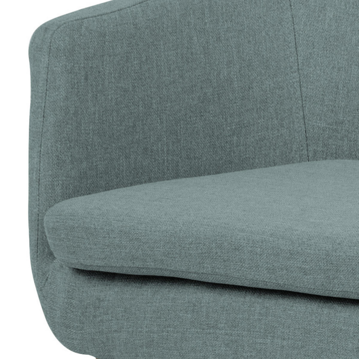 KÜCHENSOFA - Eichefarben/Mintgrün, Holz/Textil (159/86/56cm) - home24