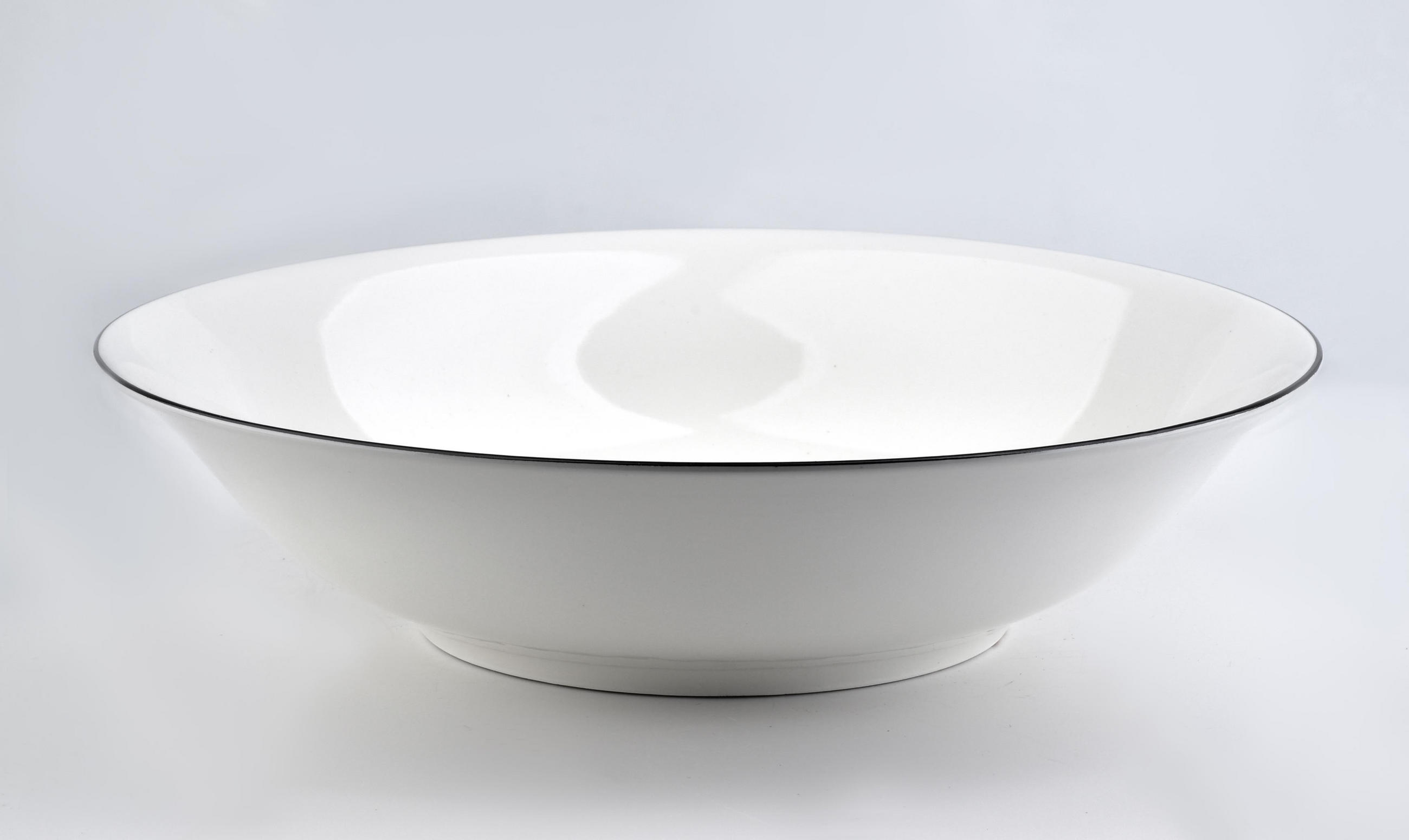 NUDELTELLER Simple Weiß 26.3/26.3/6.5 cm Keramik - Weiß, Keramik (26.3cm) - Mondex