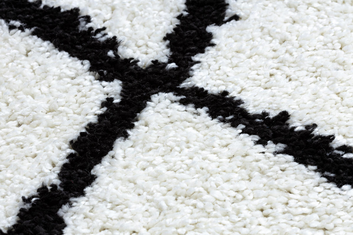 TEPPICH Berber 70/300 cm - Weiß, Textil (70/300cm) - rugsX