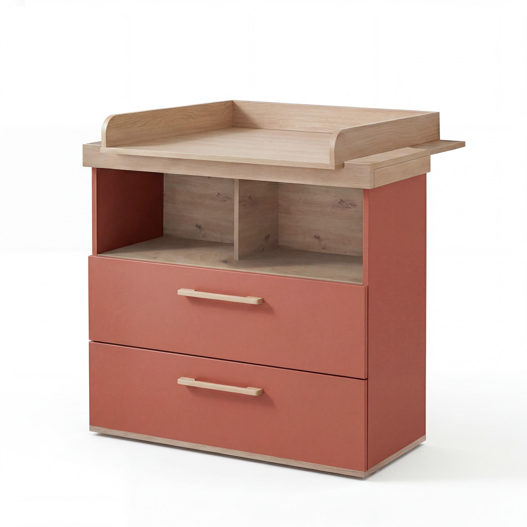 WICKELKOMMODE Jimmy Mauve - Mauve, Holzwerkstoff (110/103/78cm) - Roba