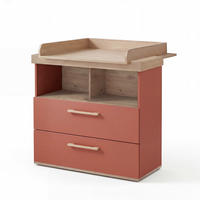 WICKELKOMMODE Jimmy Mauve - Mauve, Holzwerkstoff (110/103/78cm) - Roba