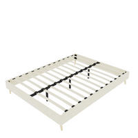 POLSTERBETT 160/200 cm DE-35436 mit Samtbezug Beige - Beige, Metall (160/200cm) - ComfortXL