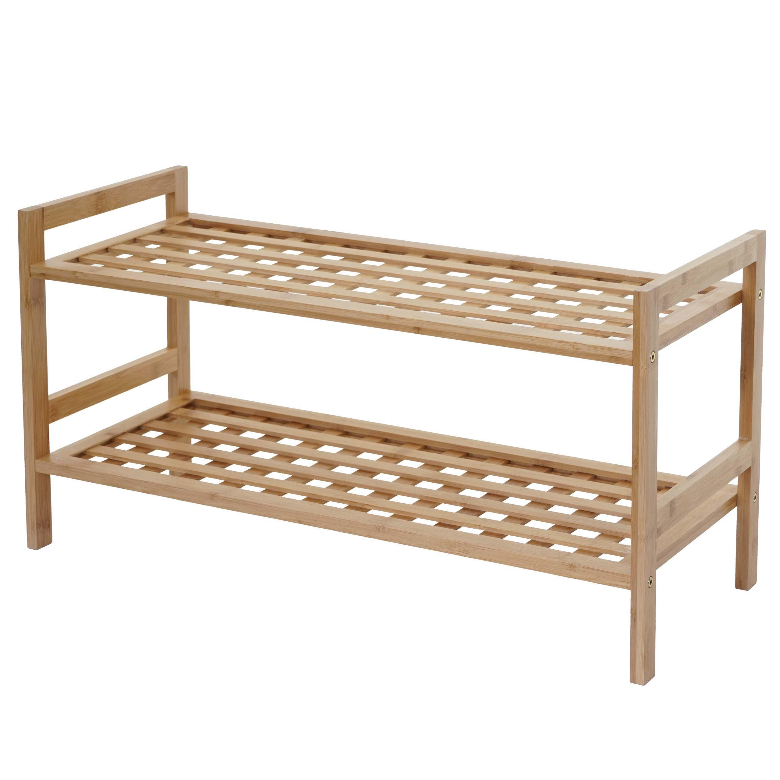 SCHUHREGAL Braun - Braun, Holz (69/35/27cm) - MCW