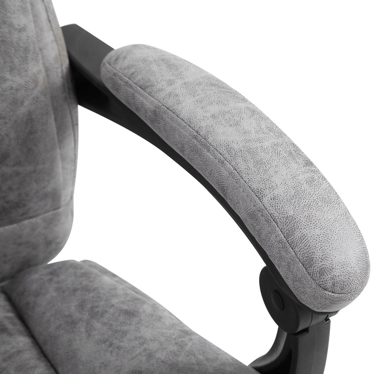 CHEFSESSEL DE-11647 mit Massage & Heizung Grau - Grau, Metall (67/120/62cm) - ComfortXL