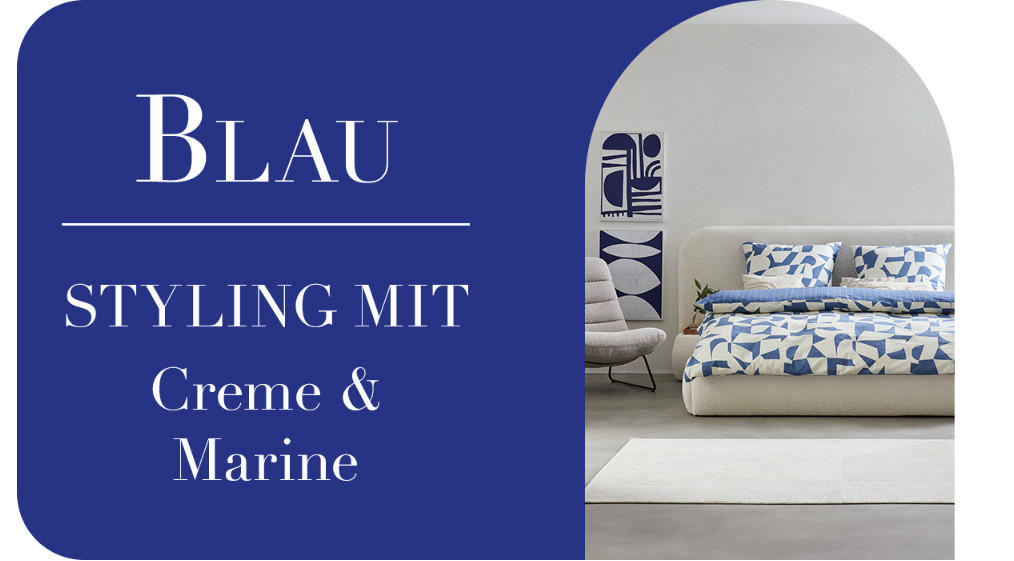 Styling mit Creme & Marine