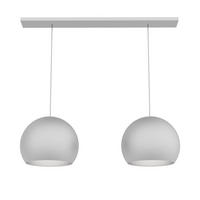 HÄNGELEUCHTE - Weiß, Metall (20/70/20cm) - Lumicom