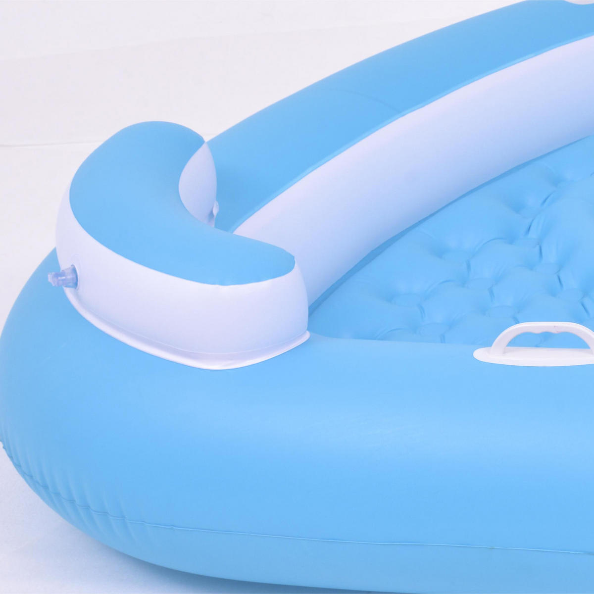 SCHWIMMSESSEL Dreiecks-Sessel Float 195x188x35 cm blau - Blau, Kunststoff (195/188/35cm)