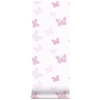 VLIESTAPETE Schmetterling 1005x53cm - Flieder/Rosa, Papier/Kunststoff (53/1000cm) - Superfresco Easy