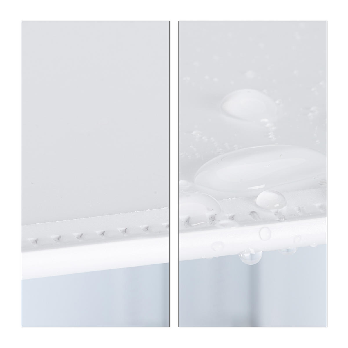 KLEIDERSCHRANK - Weiß, Kunststoff/Metall (180/234/46.5cm) - Relaxdays