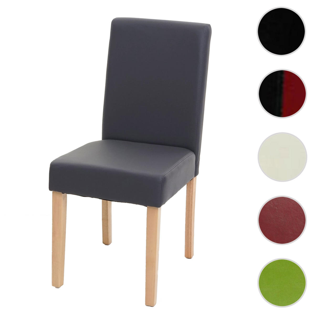 ESSZIMMERSTUHL Grau, Braun - Braun/Grau, Textil (43/90/56cm) - MCW