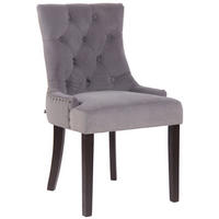 ESSZIMMERSTUHL Aberdeen 55x58x92 cm Grau - Grau, Textil (55/92/58cm) - furnicato