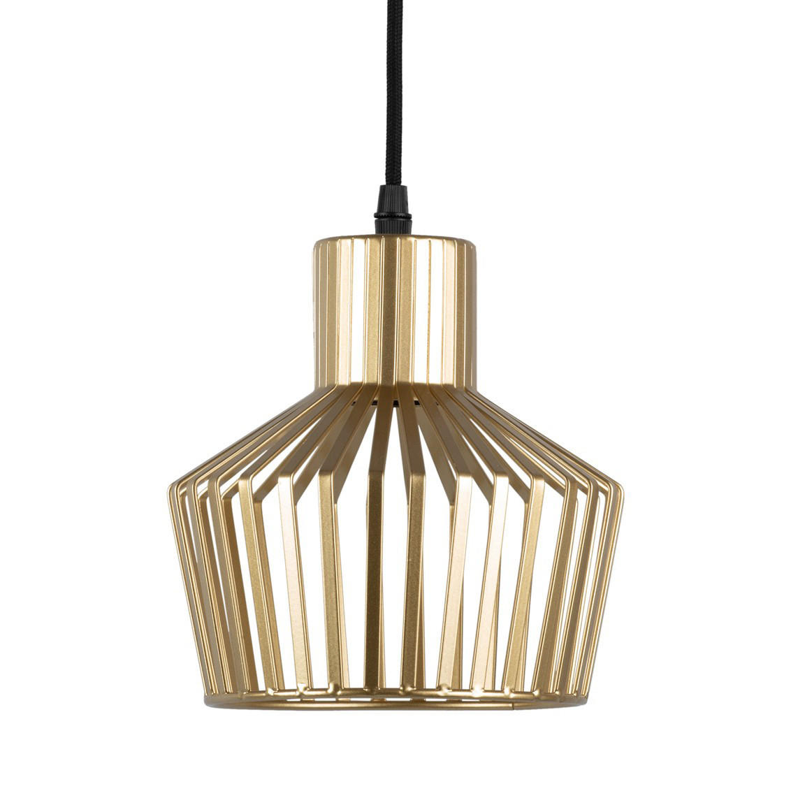 HÄNGELAMPE Metall Lignes 120 cm - Goldfarben, Metall (18/18/14.3cm) - Leitmotiv