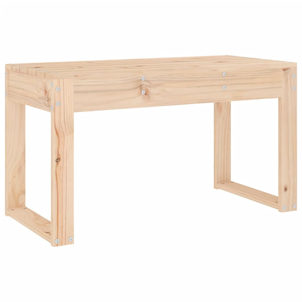 GARTENBANK 80x38x45 cm Massivholz Kiefer - Braun, Holz (80/45/38cm) - furnicato