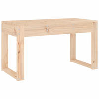 GARTENBANK 80x38x45 cm Massivholz Kiefer - Braun, Holz (80/45/38cm) - furnicato