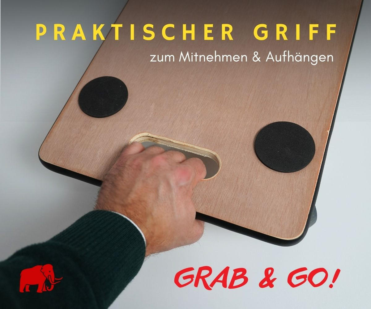 TRANSPORTROLLER 2er-Set Hercules mit 4 Rollen 11,5x30x60 cm Traglast 200kg Sperrholzplatte Braun - Braun, Holzwerkstoff (60/30/11.5cm) - PROREGAL