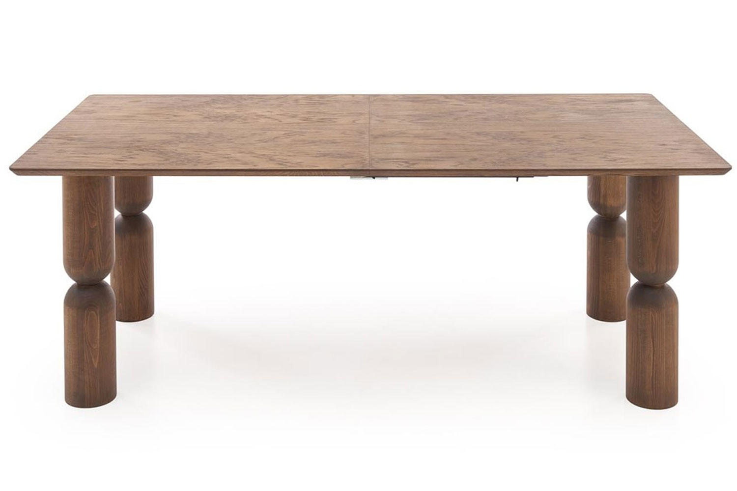 ESSTISCH Melton Nussbaum 200-250-300 / 101 / 76cm - Nussbaumfarben, Holz (101/300/76cm) - Feldmann-Wohnen