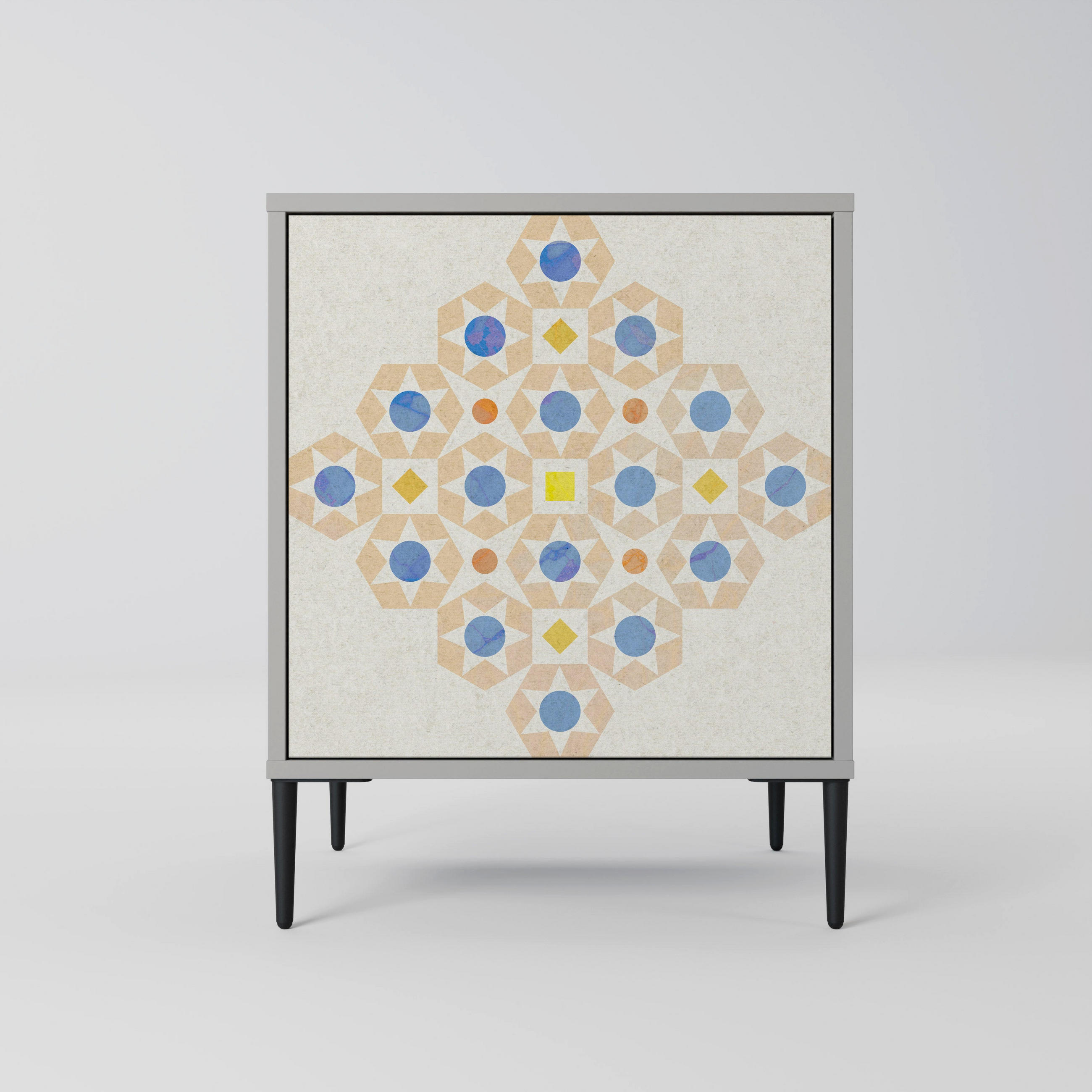 SpaceRebels Sideboard Grau 57.5x72.5x42 cm