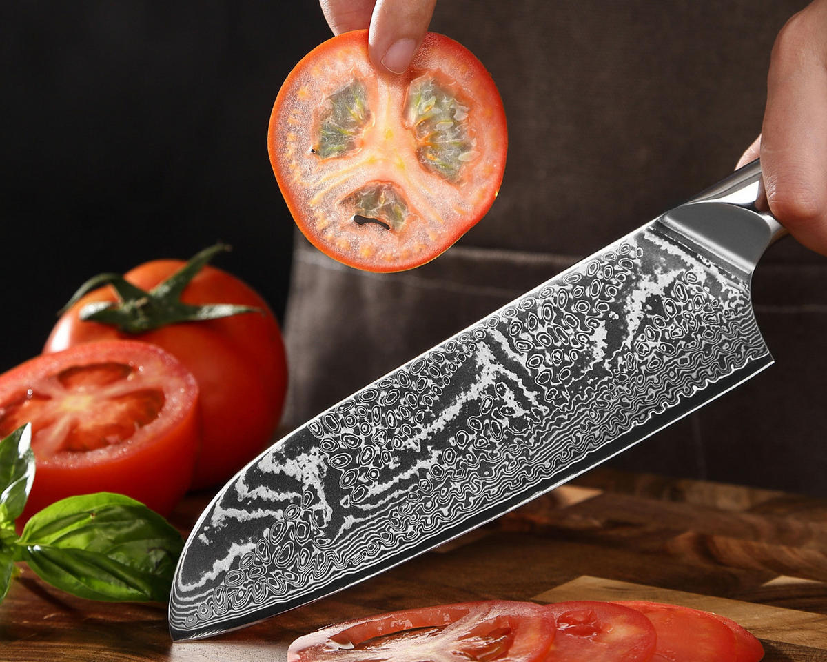 MESSERSET 2-tlg. 12,5–18 cm - Schwarz, Metall - Wakoli