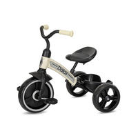 DREIRAD Dallas beige ergonomischer Sitz, höhenverstellbar, EVA-Räder, Korb - Beige, Metall (68/48/58cm) - Lorelli