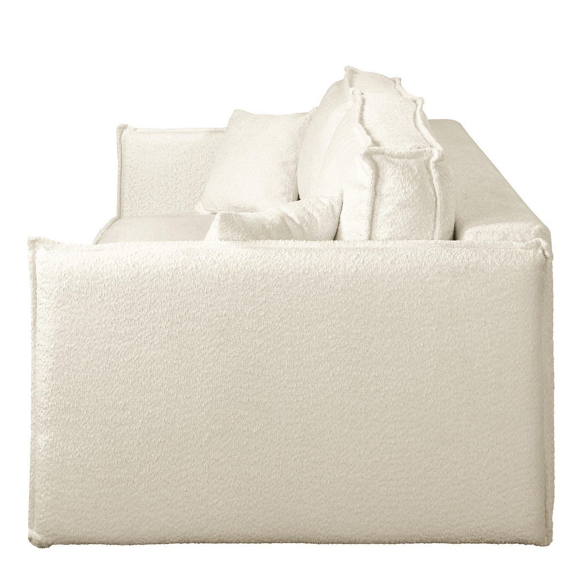 SCHLAFSOFA - Schwarz/Weiß, Kunststoff/Textil (221/70/105cm) - home24