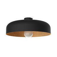 DECKENLEUCHTE Tuzzi - Goldfarben, Metall (40/40/12cm) - Lumicom
