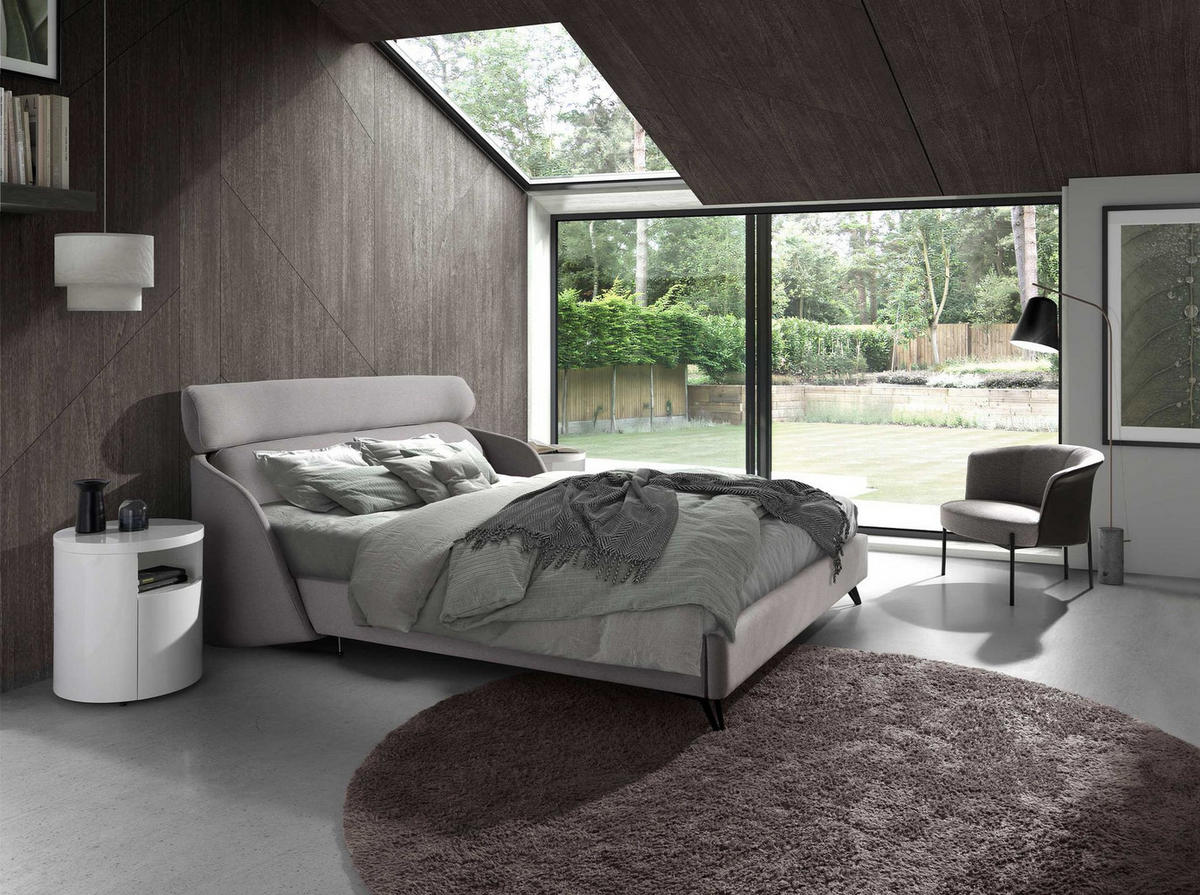 SESSEL Sessel aus grauem Stoff und dunkelgrauem Kunstleder 84/68/69 cm - Schwarz/Grau, Textil (84/69/68cm) - ANGEL CERDA