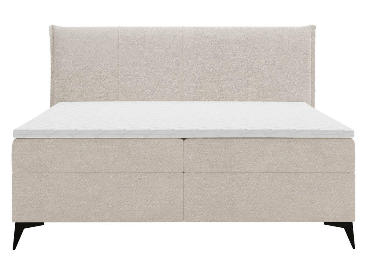 BOXBETT Eco Bis - H3 - Schwarz/Naturfarben, Holz/Holzwerkstoff (140/200cm) - MIRJAN24