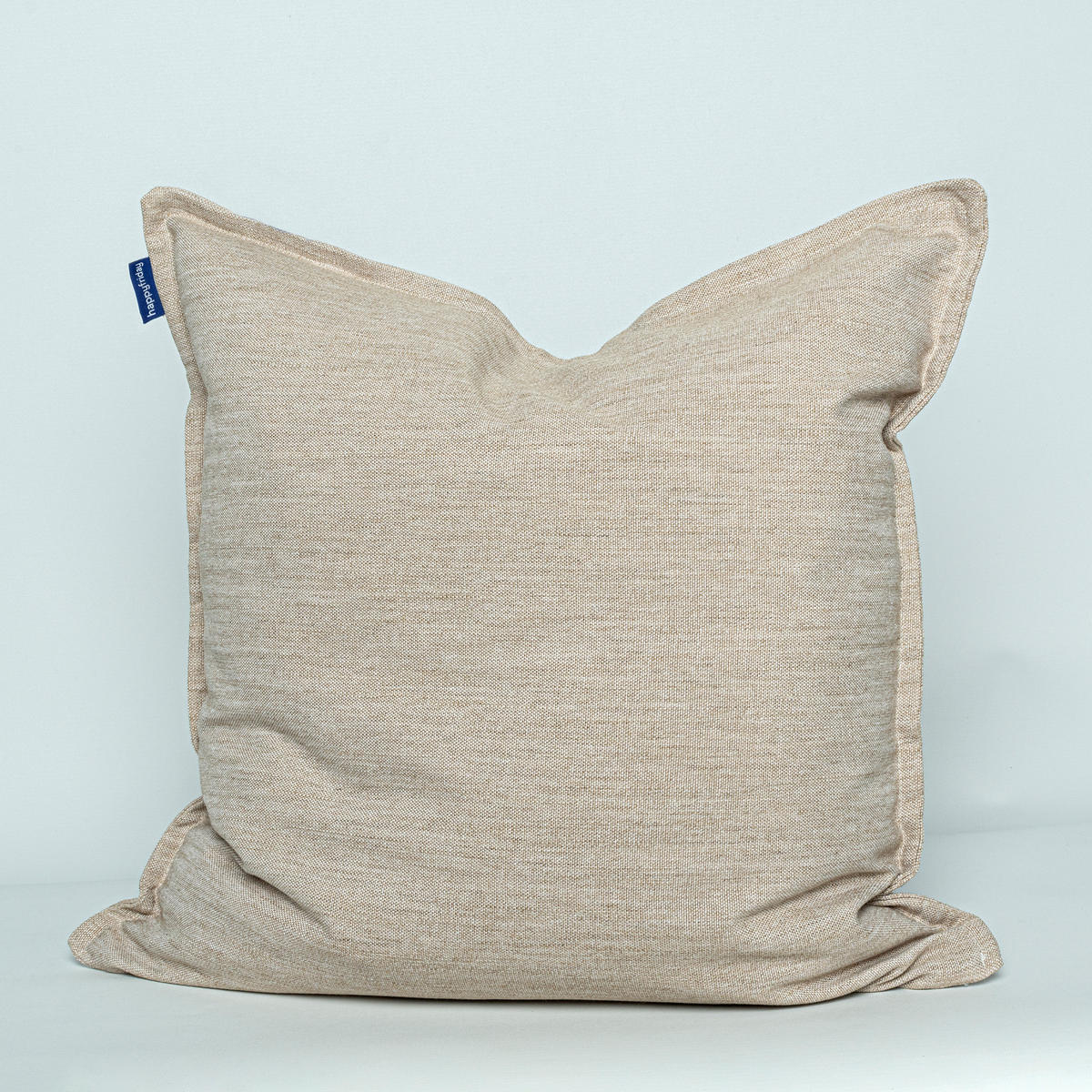 KISSENBEZUG dekorativ twill 50x50 cm beige - Beige, Textil (50/50cm) - Happy Friday