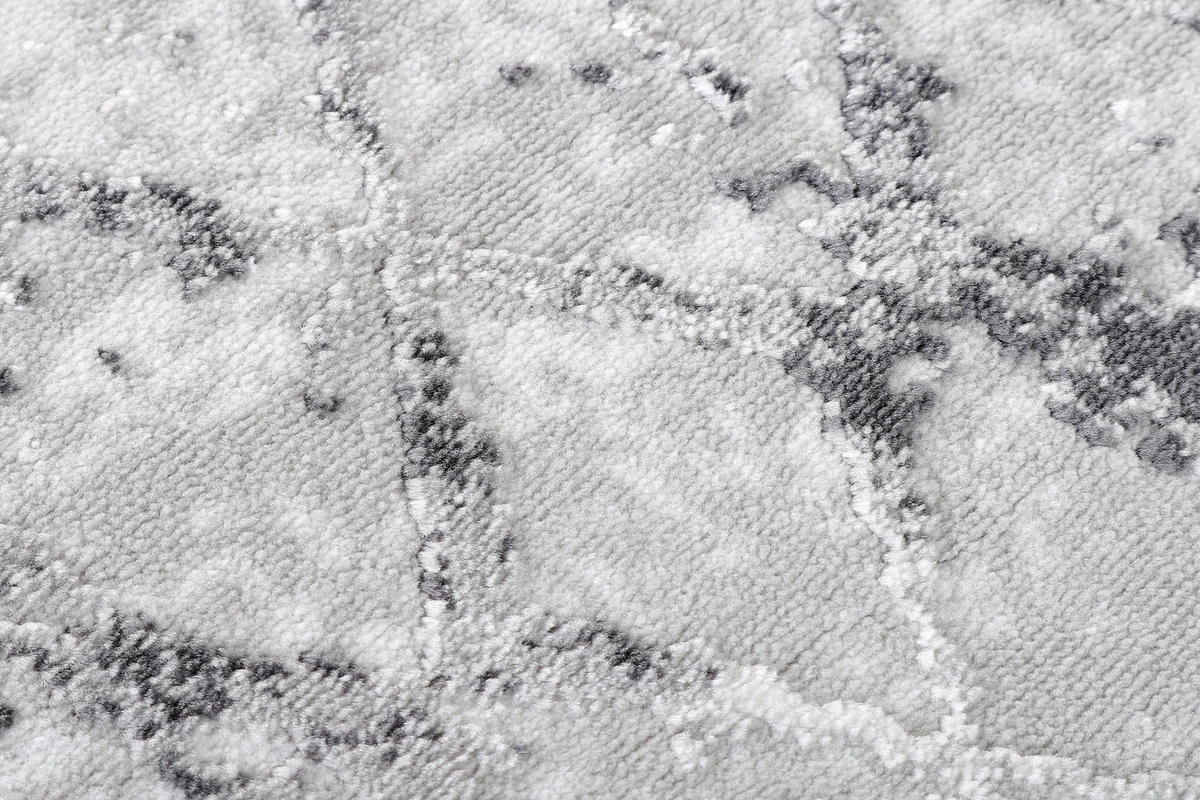 TEPPICH SKY Hellgrau 200/200 cm - Hellgrau, Textil (200/200cm) - Tapiso