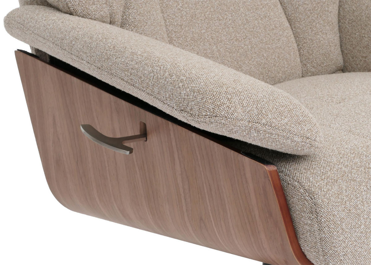 RELAXSESSL + HOCKER Braun - Braun, Textil (81/125/106cm) - MCW